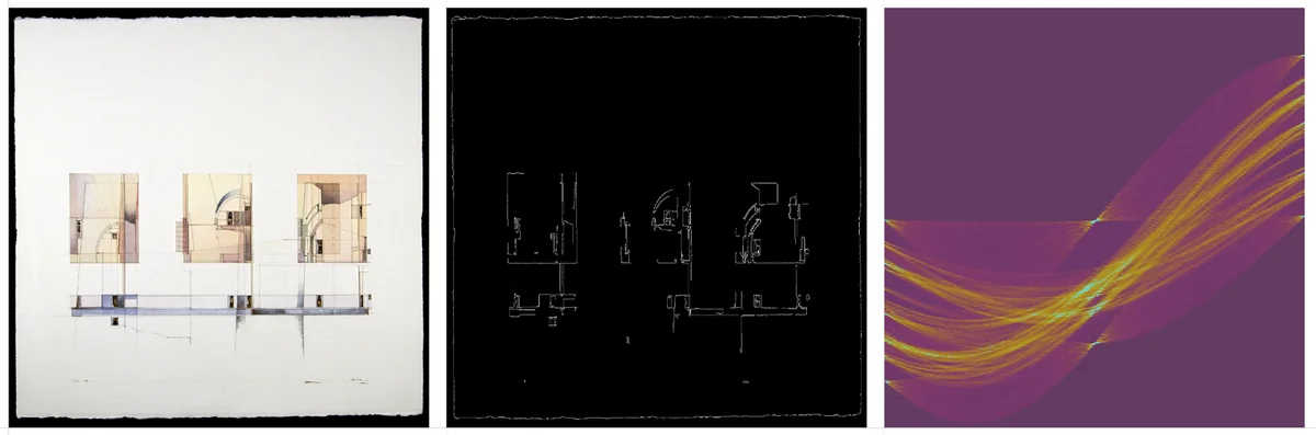 Black-and-white architectural floor plan with precise line work and labeled rooms.